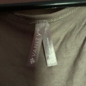 Vanity dressy sequined tank top